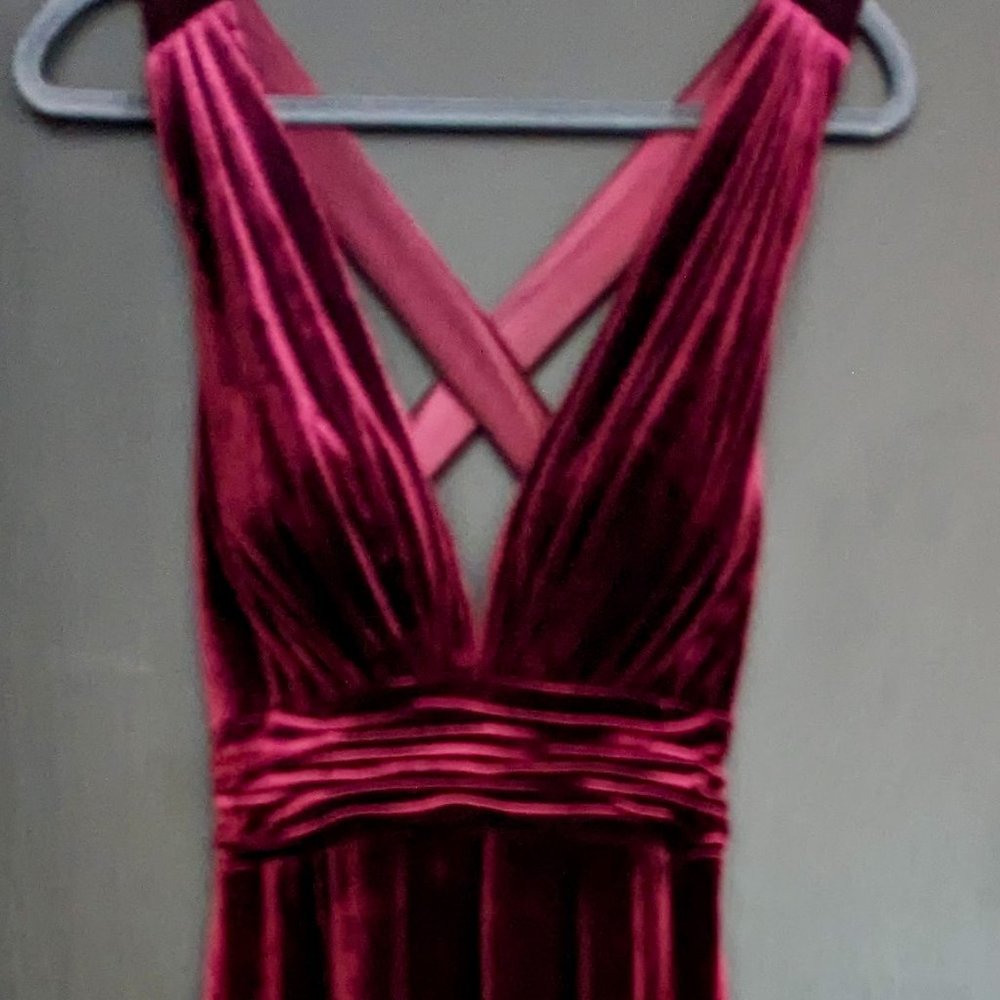 Revelry DYLAN VELVET DRESS